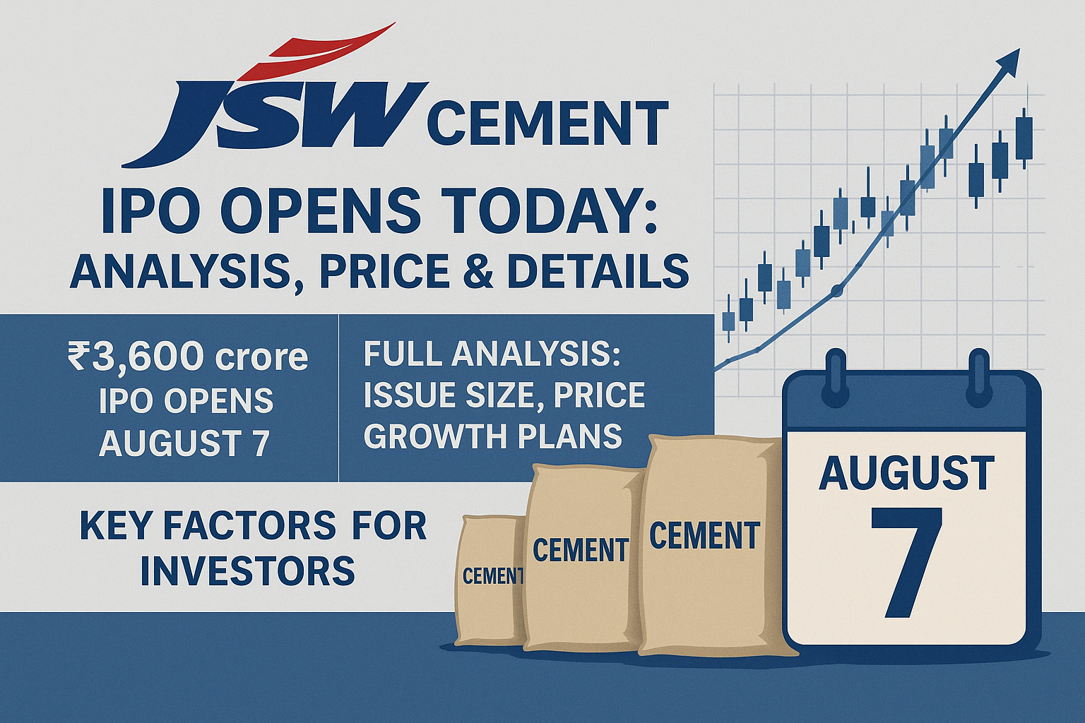 JSW Cement IPO Opens Today: Should You Invest in the ₹3,600 Crore Issue