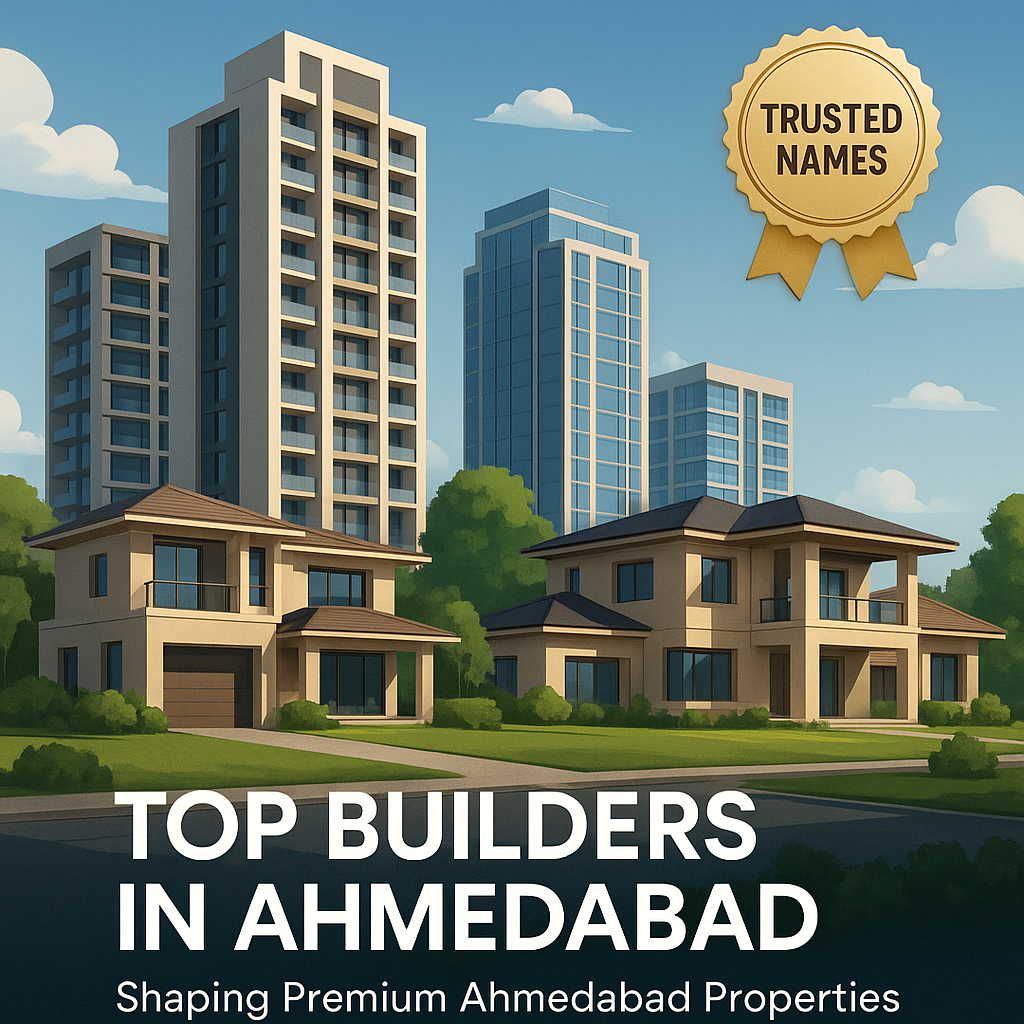 Top Builders in Ahmedabad Trusted Names Shaping Premium Ahmedabad Properties