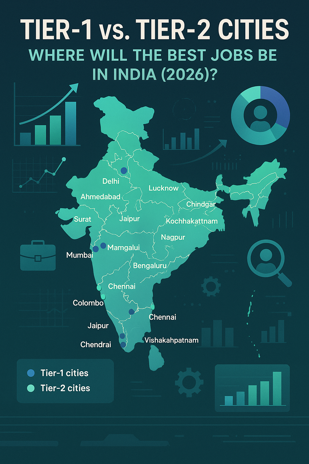 Tier-1 vs. Tier-2 Cities: Where Will the Best Jobs Be in India (2026)? 