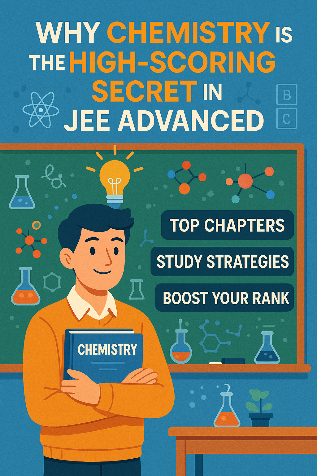 Why Chemistry is the Secret Weapon to Rank High in the JEE Advanced Syllabus