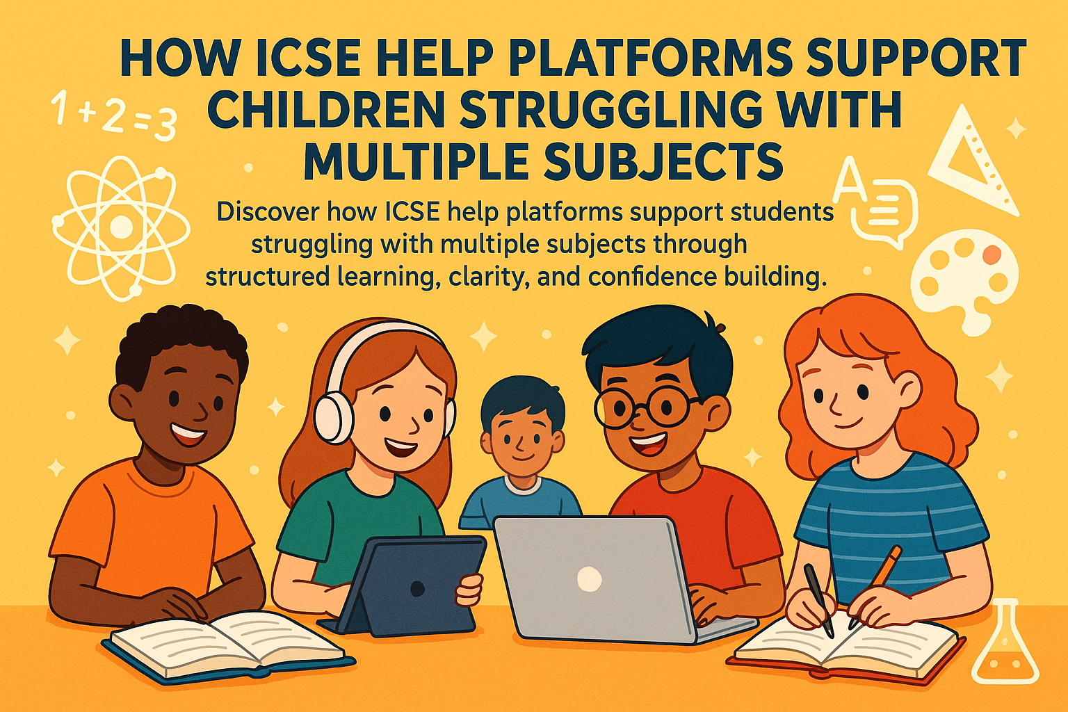 How ICSE Help Platforms Support Children Struggling With Multiple Subjects