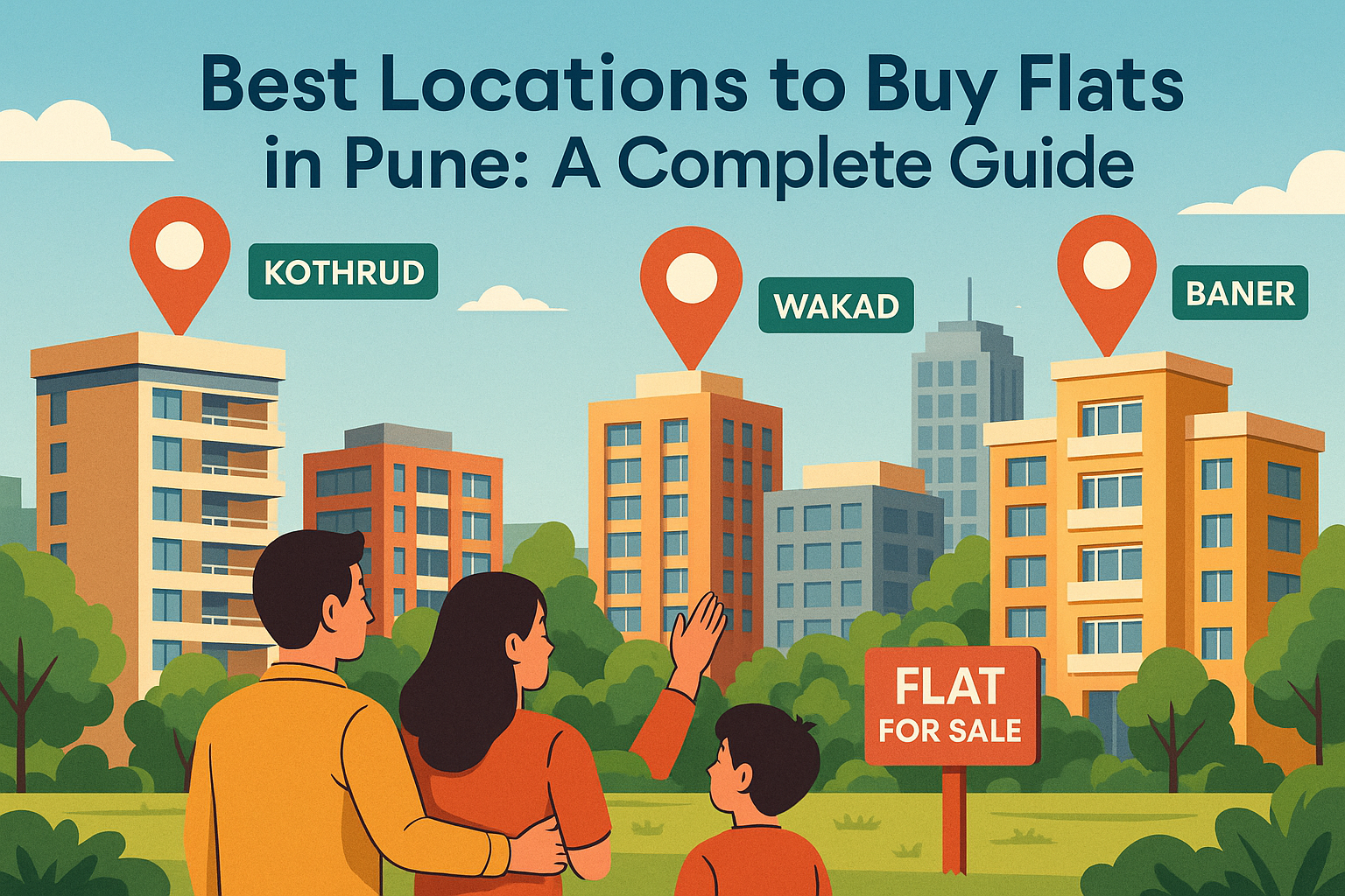 Best Locations to Buy Flats in Pune: A Complete Guide