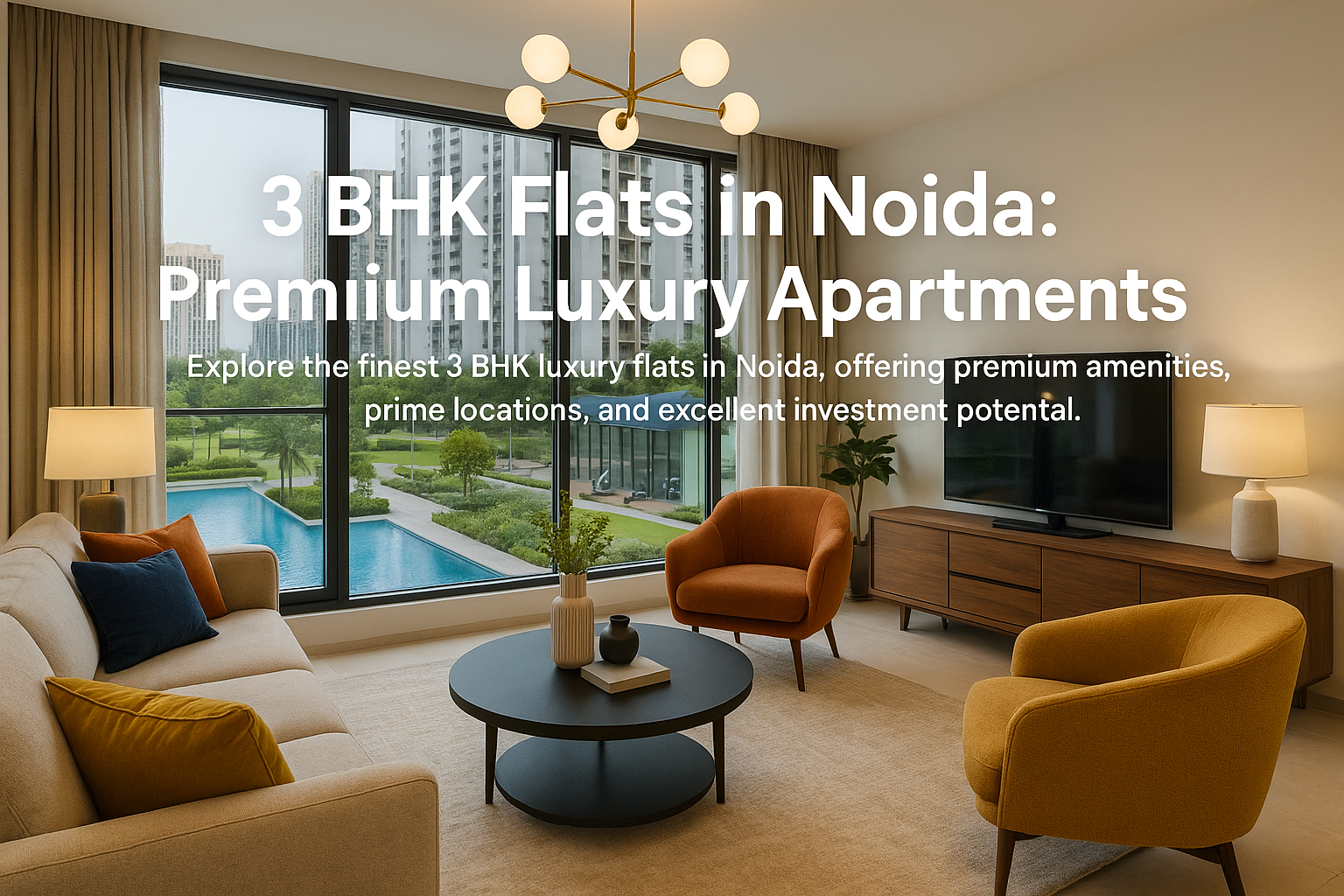 3 BHK Flats in Noida: Premium Luxury Apartments