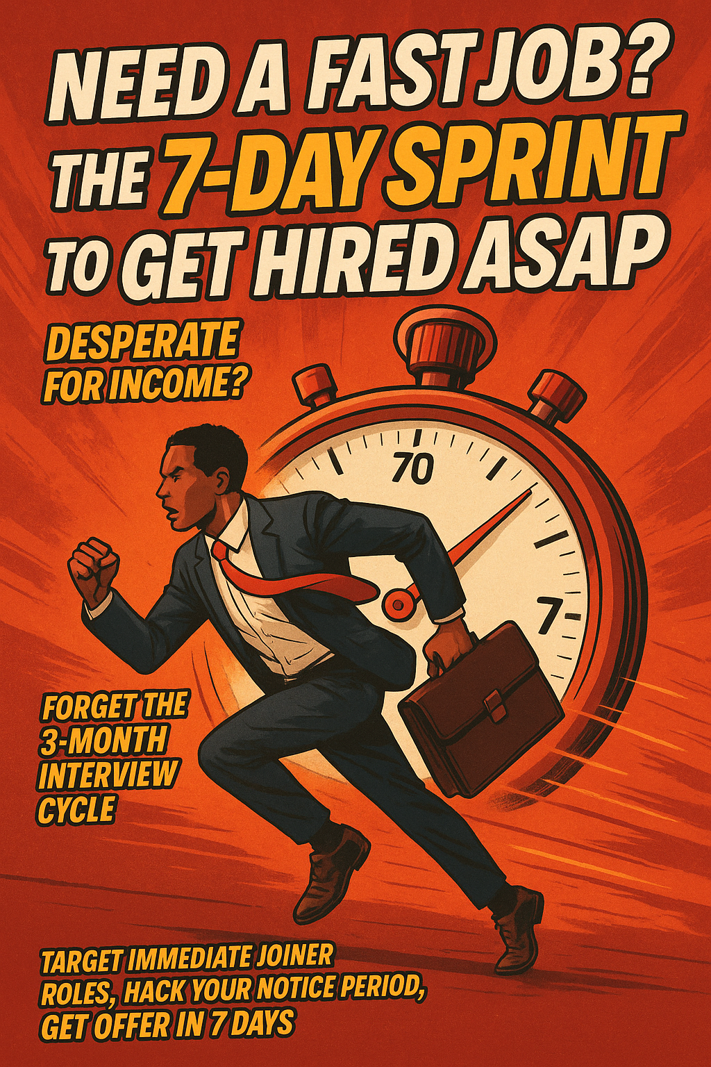 Need a Fast Job? The 7-Day Sprint to Get Hired ASAP