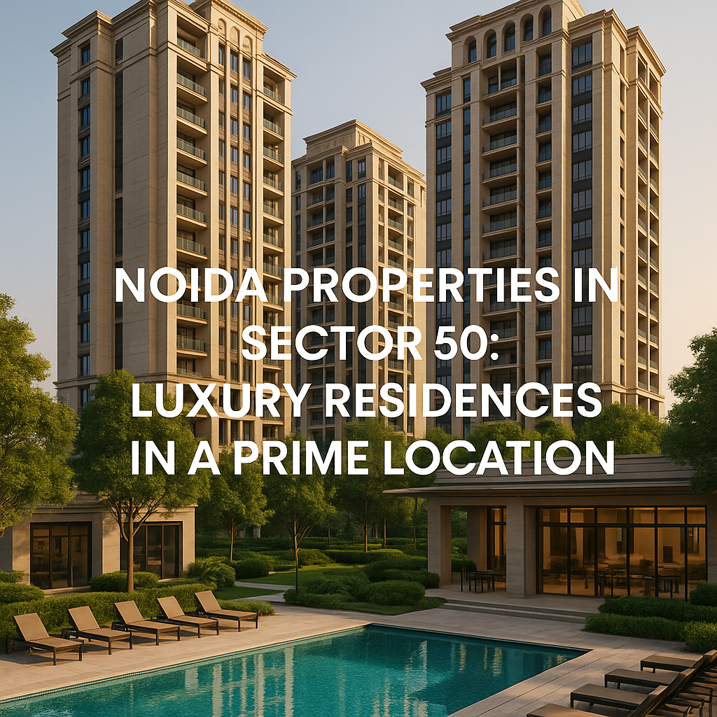 Noida Properties in Sector 50: Luxury Residences in a Prime Location