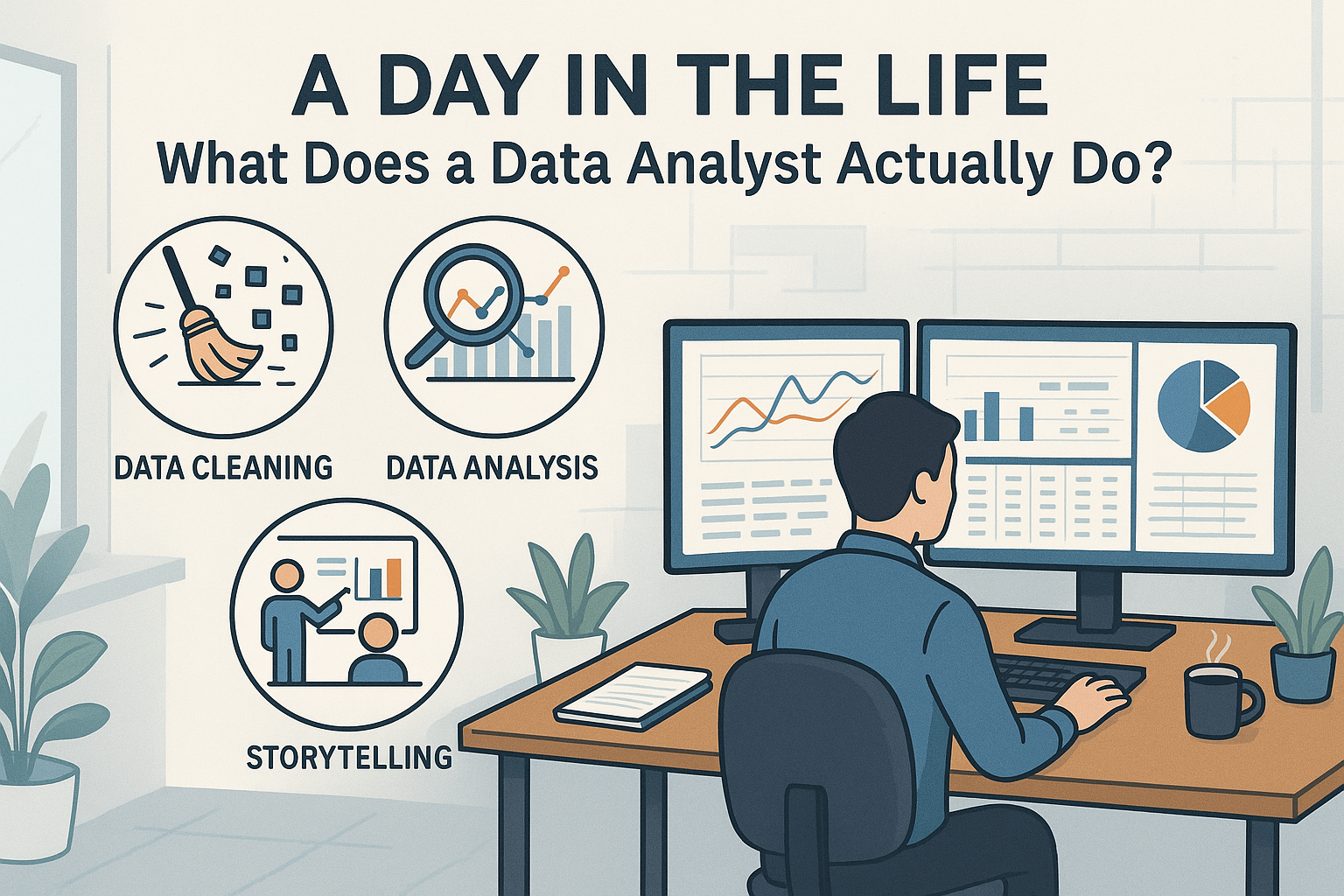 A Day in the Life: What Does a Data Analyst Actually Do? 