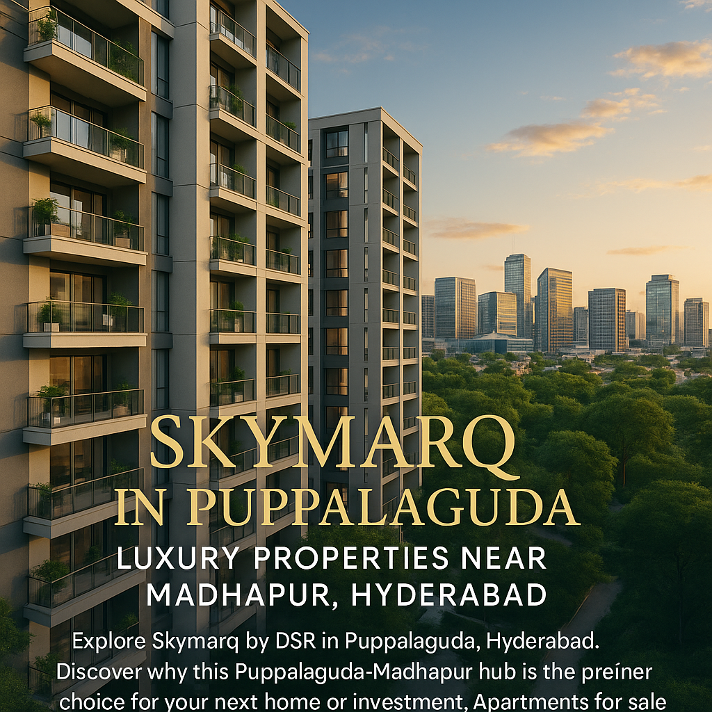 Skymarq in Puppalaguda: Luxury Properties Near Madhapur, Hyderabad