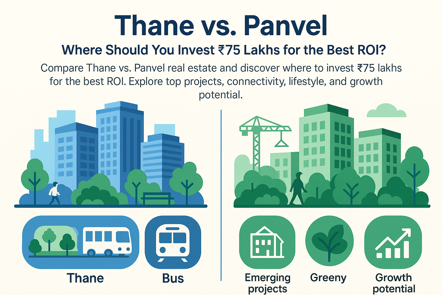 Thane vs. Panvel — Where Should You Invest ₹75 Lakhs for the Best ROI?