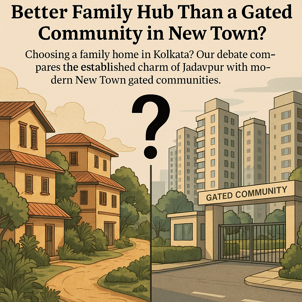 Is Jadavpur a Better Family Hub Than a Gated Community in New Town?