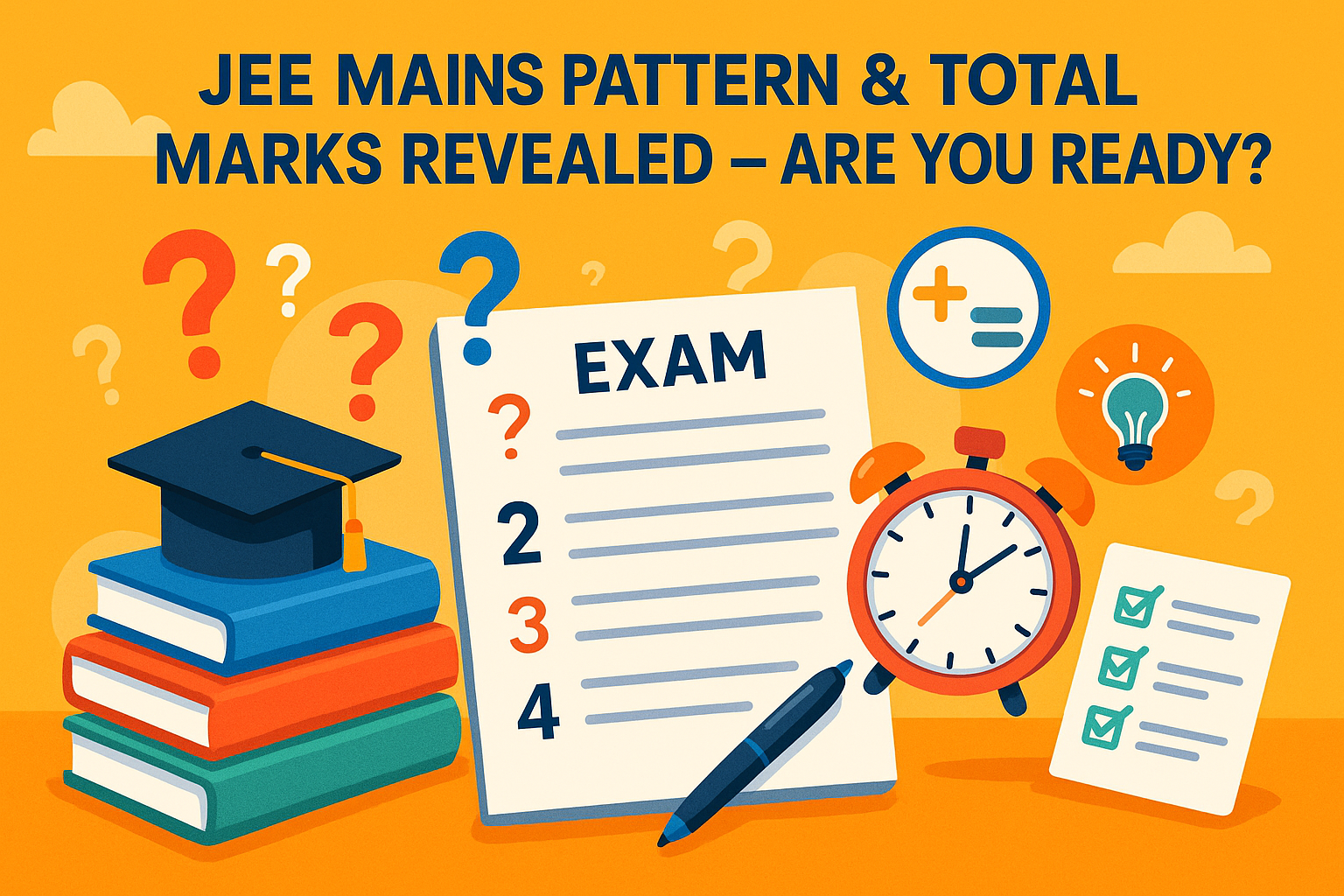 JEE Mains Pattern & Total Marks Revealed – Are You Ready?