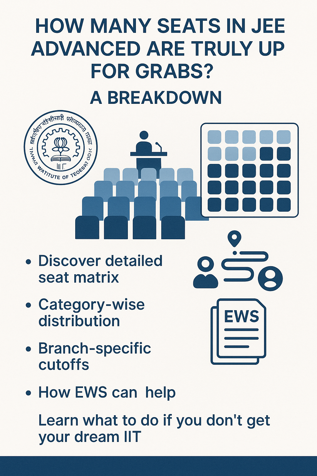 How Many Seats in JEE Advanced Are Truly Up for Grabs? A Breakdown