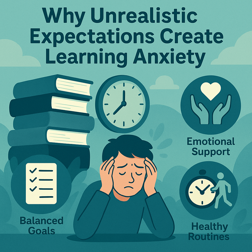 Why Unrealistic Expectations Create Learning Anxiety