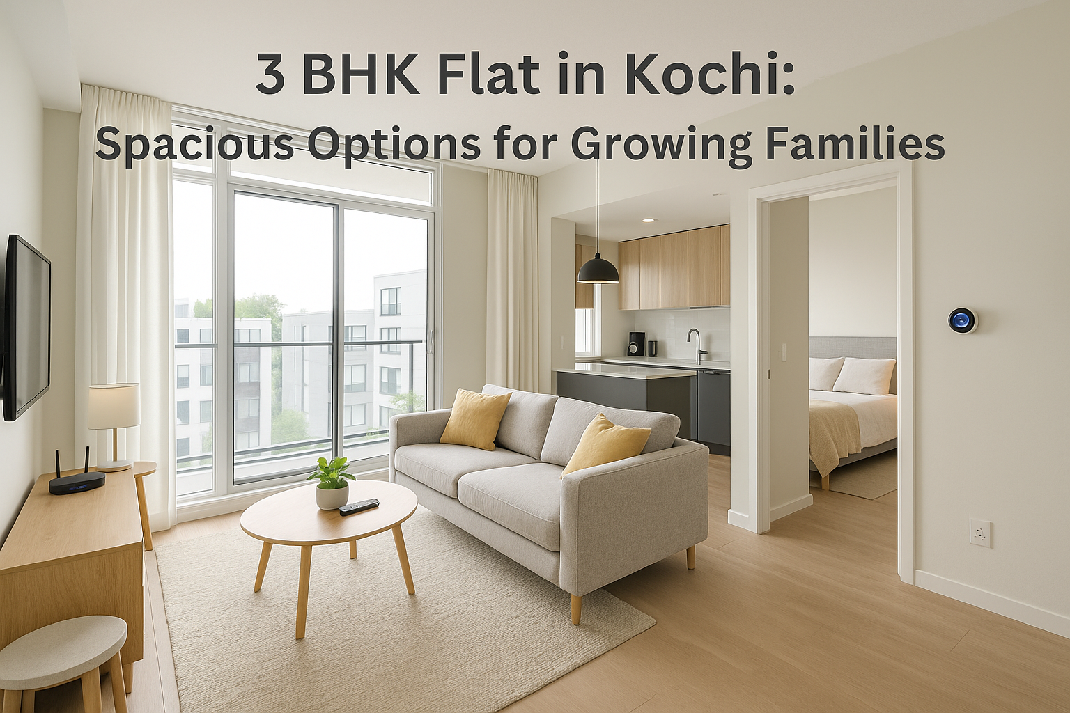 3 BHK Flat in Kochi: Spacious Options for Growing Families