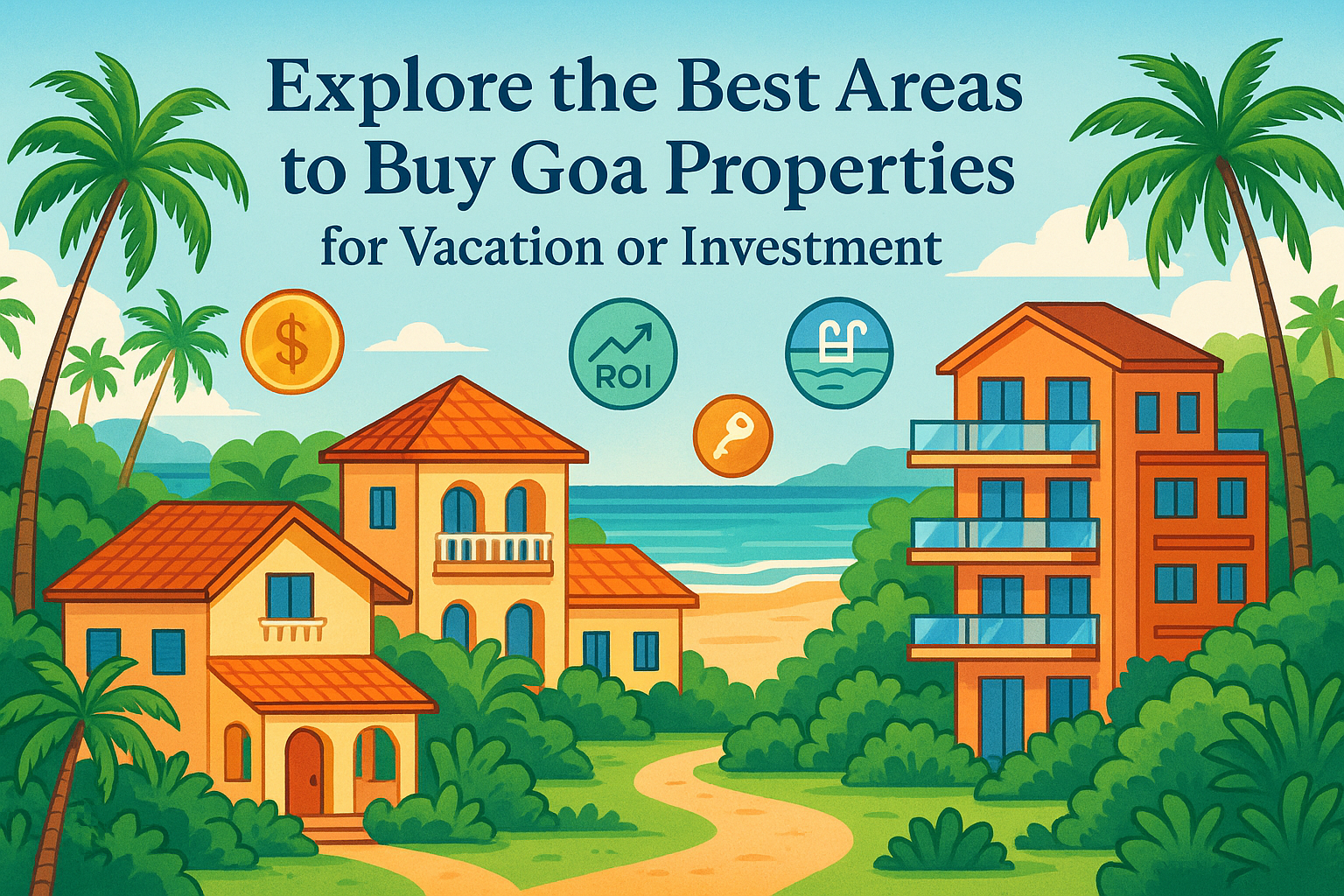 Explore the Best Areas to Buy Goa Properties for Vacation or Investment	