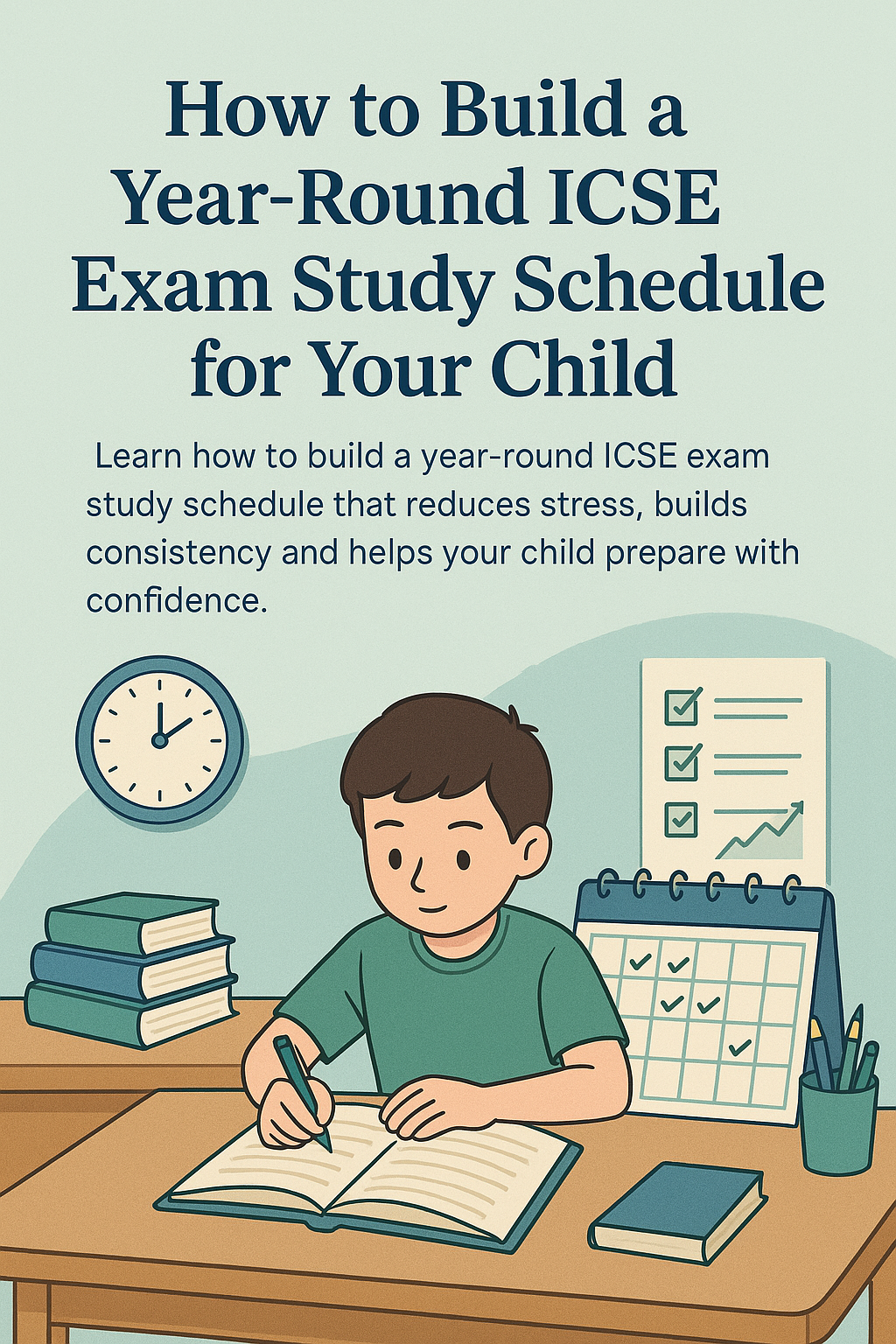 How to Build a Year-Round ICSE Exam Study Schedule for Your Child