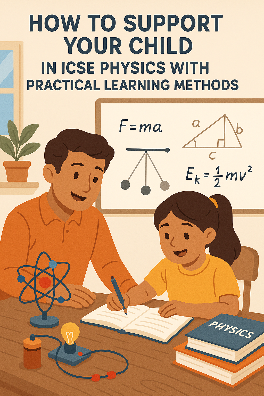 How to Support Your Child in ICSE Physics with Practical Learning Methods