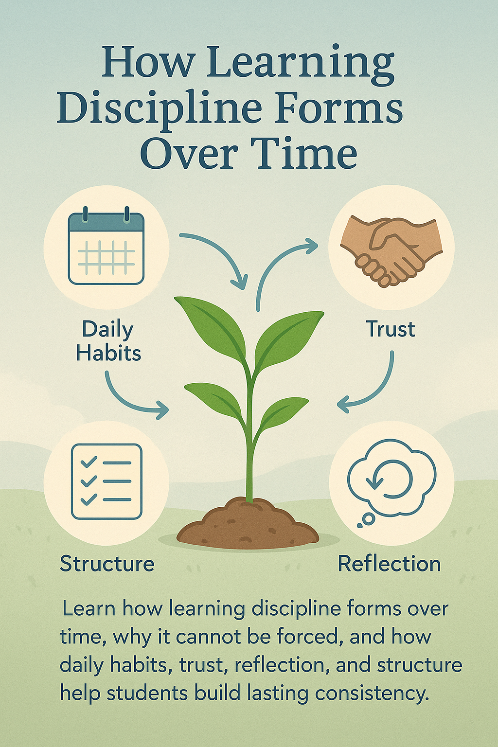 How Learning Discipline Forms Over Time