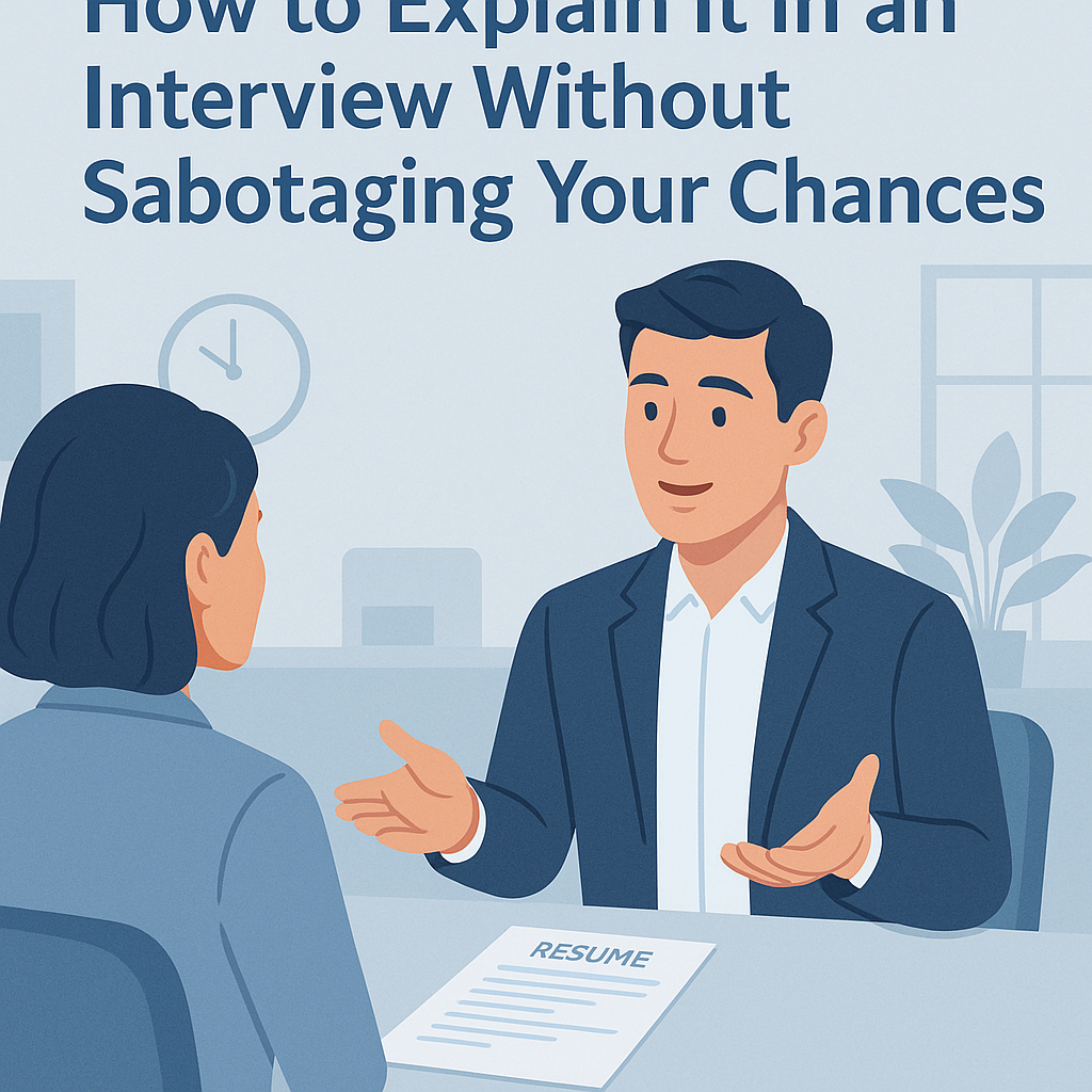 Fired or Laid Off? How to Explain It in an Interview Without Sabotaging Your Chances