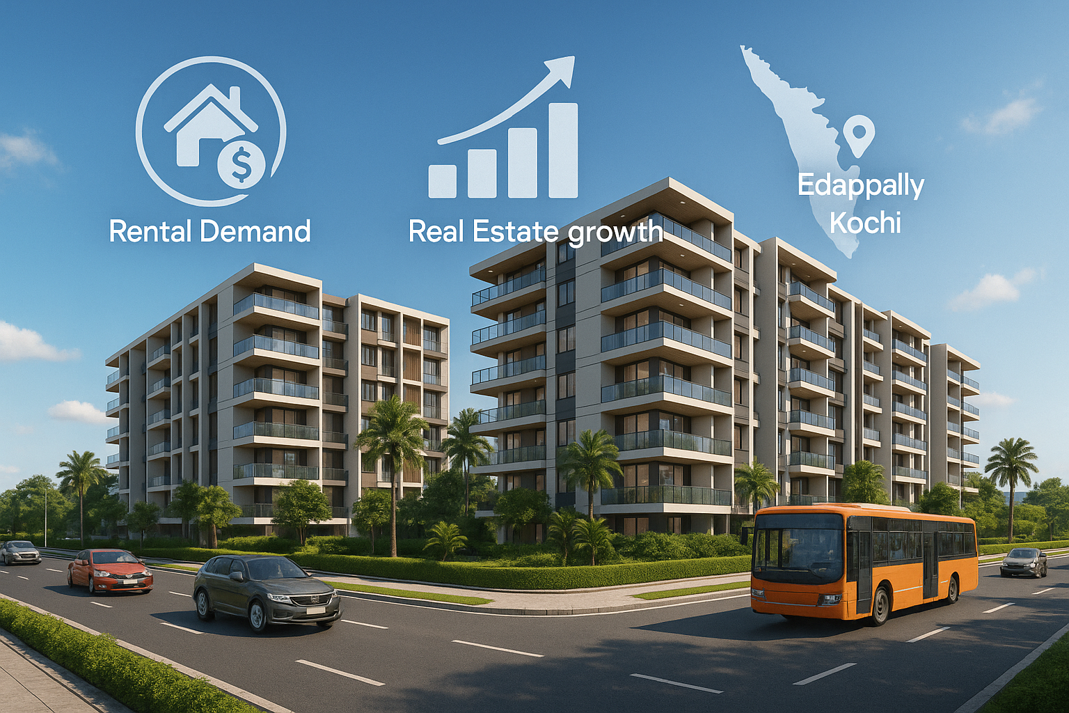 Properties for Sale in Edappally, Kochi: Luxury Apartments and Connectivity