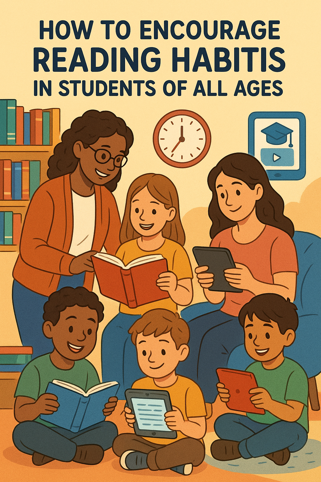How to Encourage Reading Habits in Students of All Ages