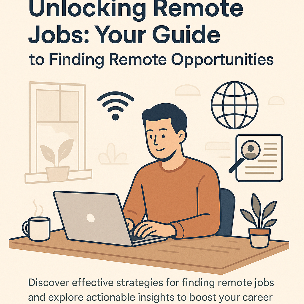 Unlocking Remote Jobs: Your Guide to Finding Remote Opportunities