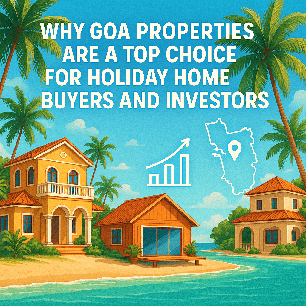 Why Goa Properties Are a Top Choice for Holiday Home Buyers and Investors