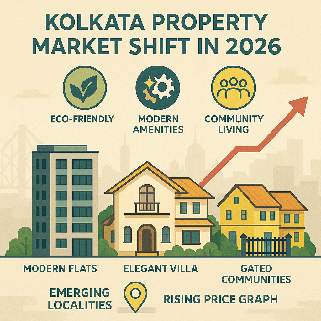 Kolkata Properties Market Shift: Why Buyer Preferences Are Causing a Ripple in 2026 Prices
