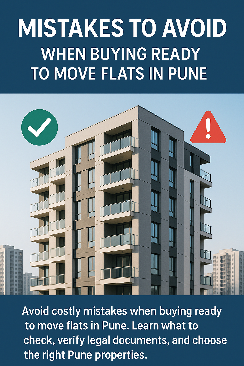 Mistakes to Avoid When Buying Ready to Move Flats in Pune