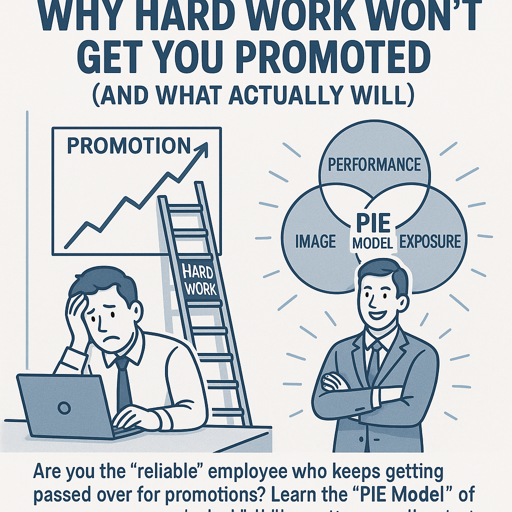 Why Hard Work Won't Get You Promoted (And What Actually Will)