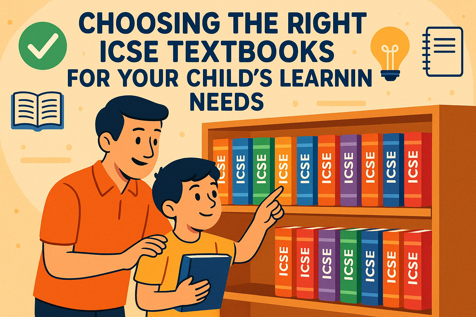 Choosing the Right ICSE Textbooks for Your Child’s Learning Needs