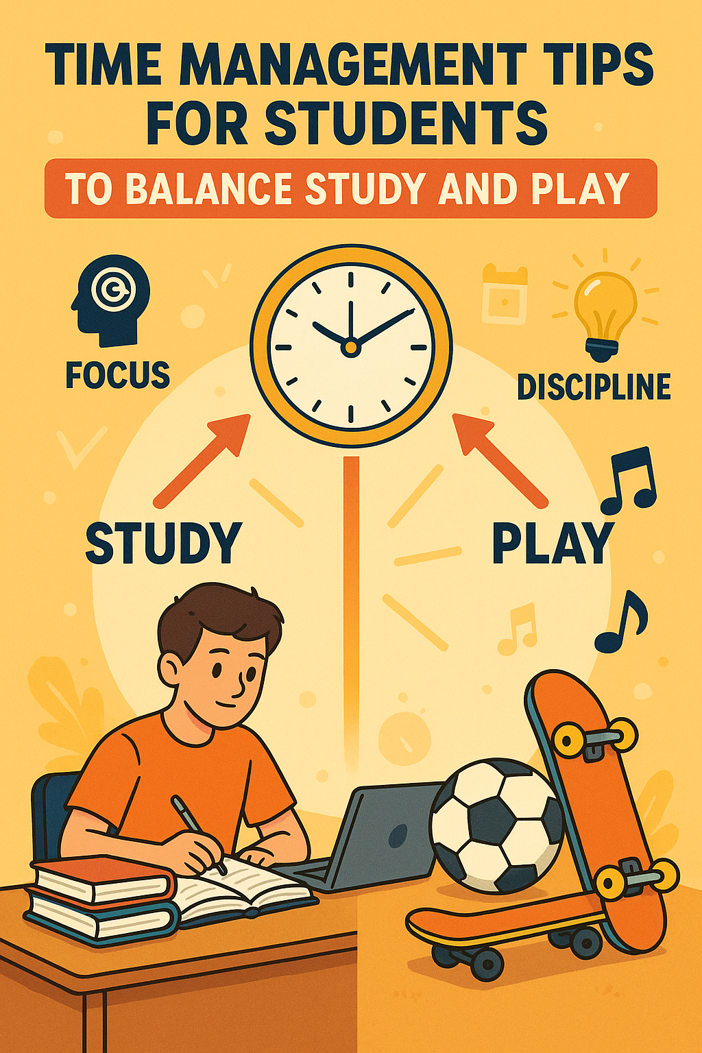 Time Management Tips for Students to Balance Study and Play