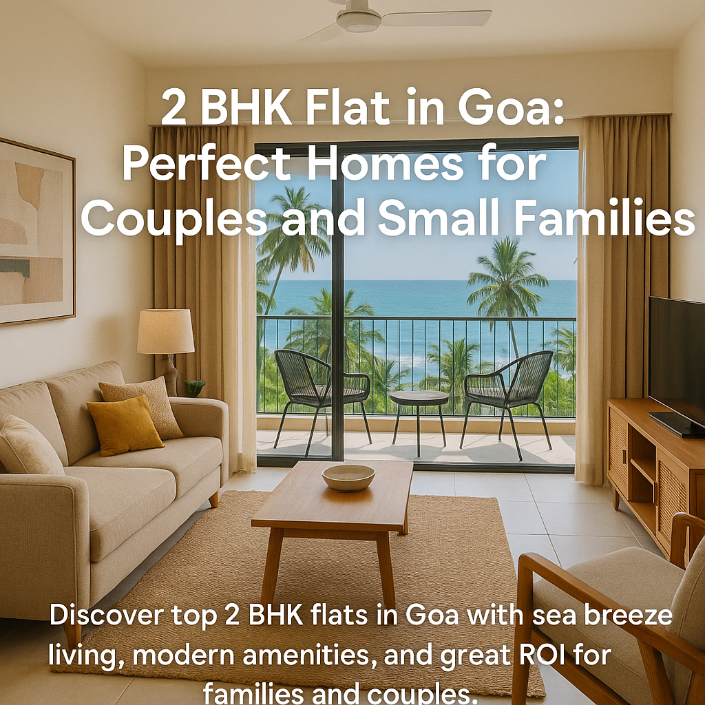 2 BHK Flat in Goa: Perfect Homes for Couples and Small Families