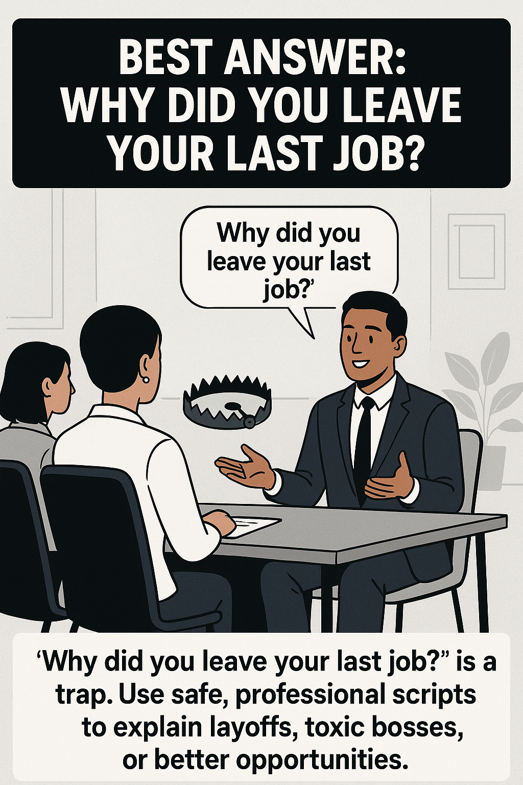 Best Answer: "Why Did You Leave Your Last Job?"