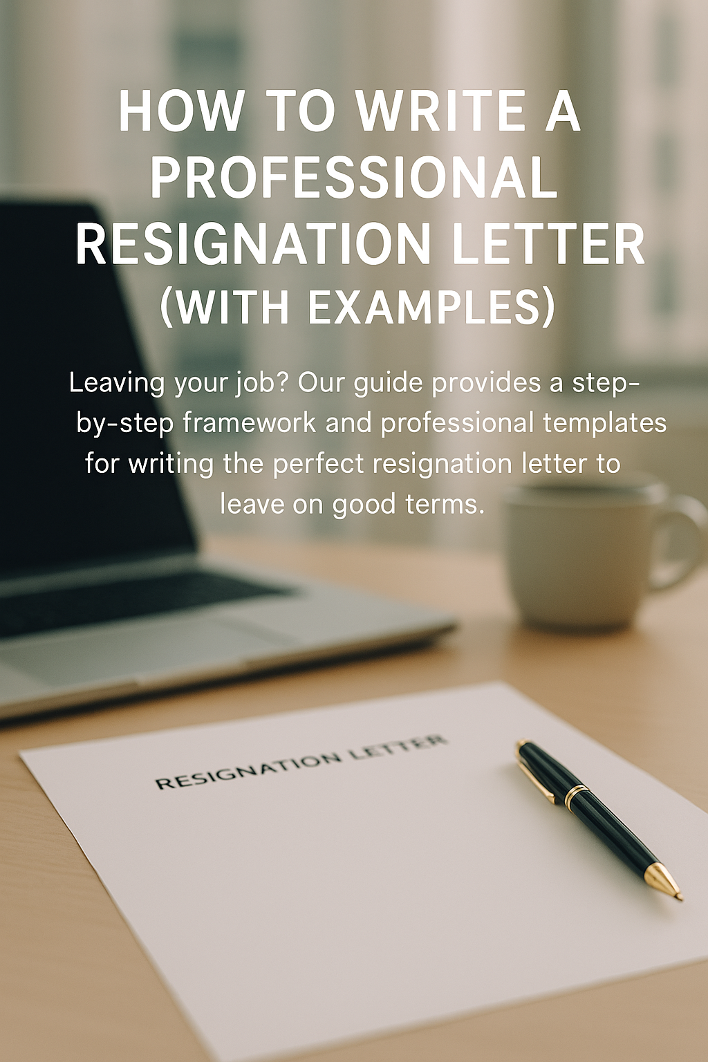 How to Write a Professional Resignation Letter (with Examples) 