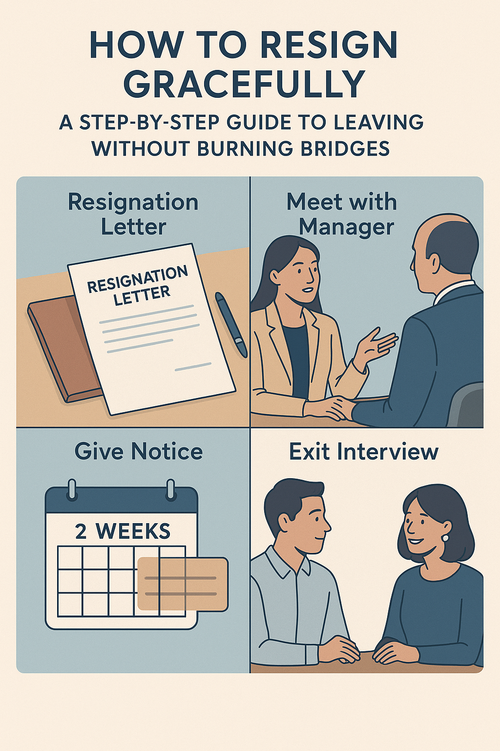 How to Resign Gracefully: A Step-by-Step Guide to Leaving Without Burning Bridges