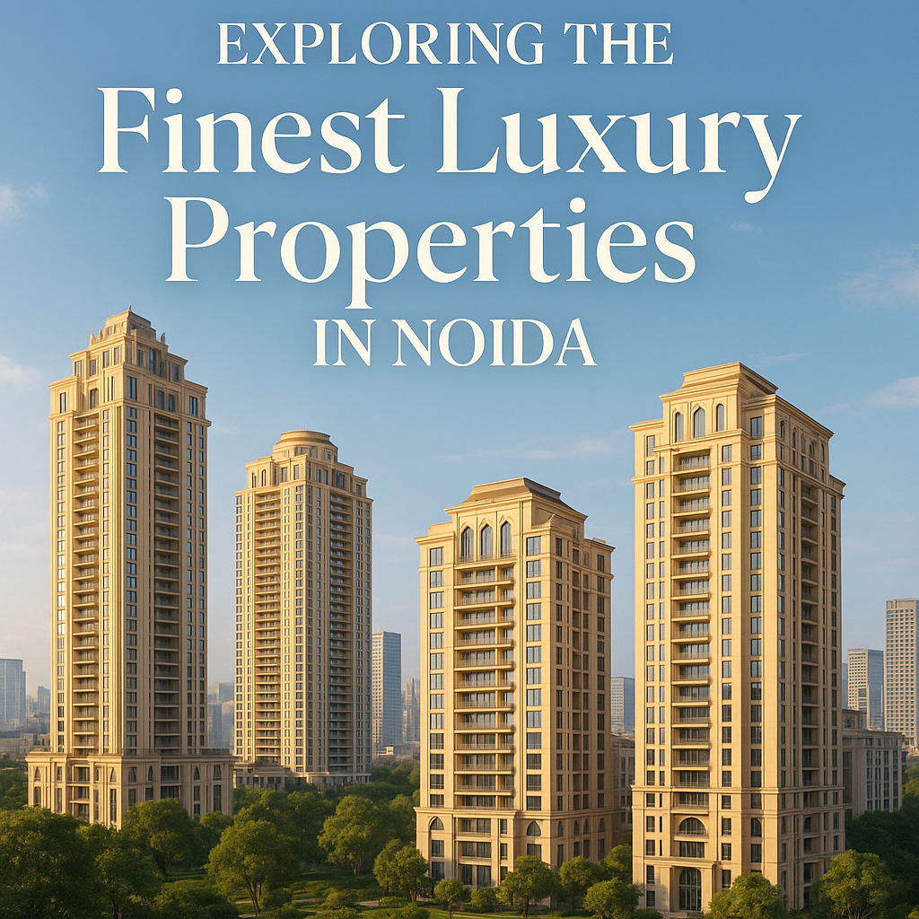 Exploring the Finest Luxury Properties in Noida