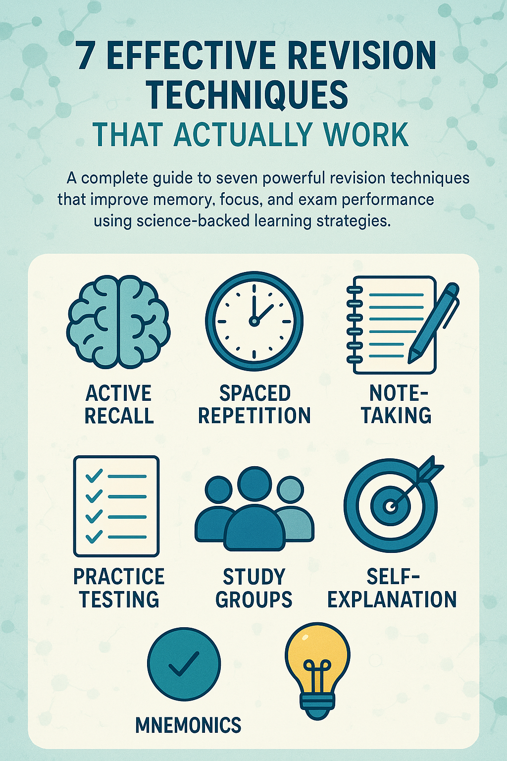 7 Effective Revision Techniques That Actually Work