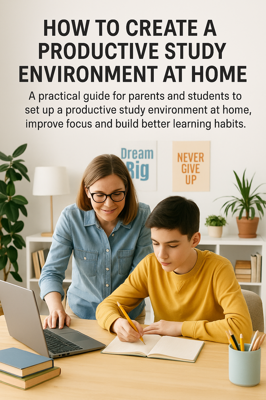 How to Create a Productive Study Environment at Home