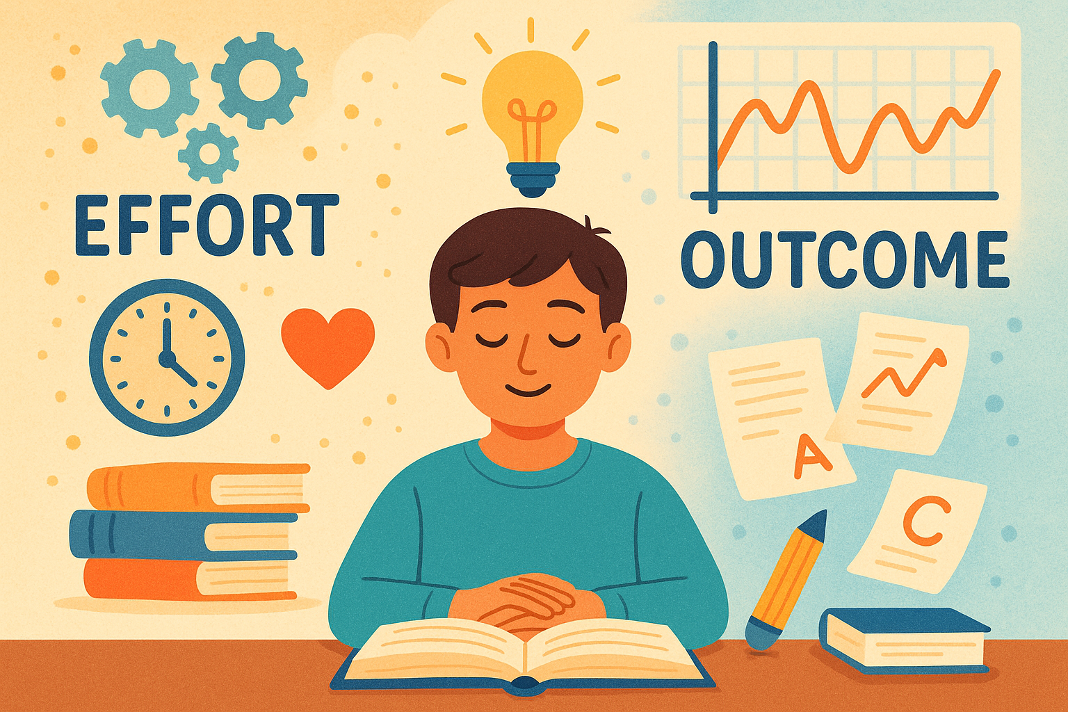 How Students Can Separate Effort From Outcome
