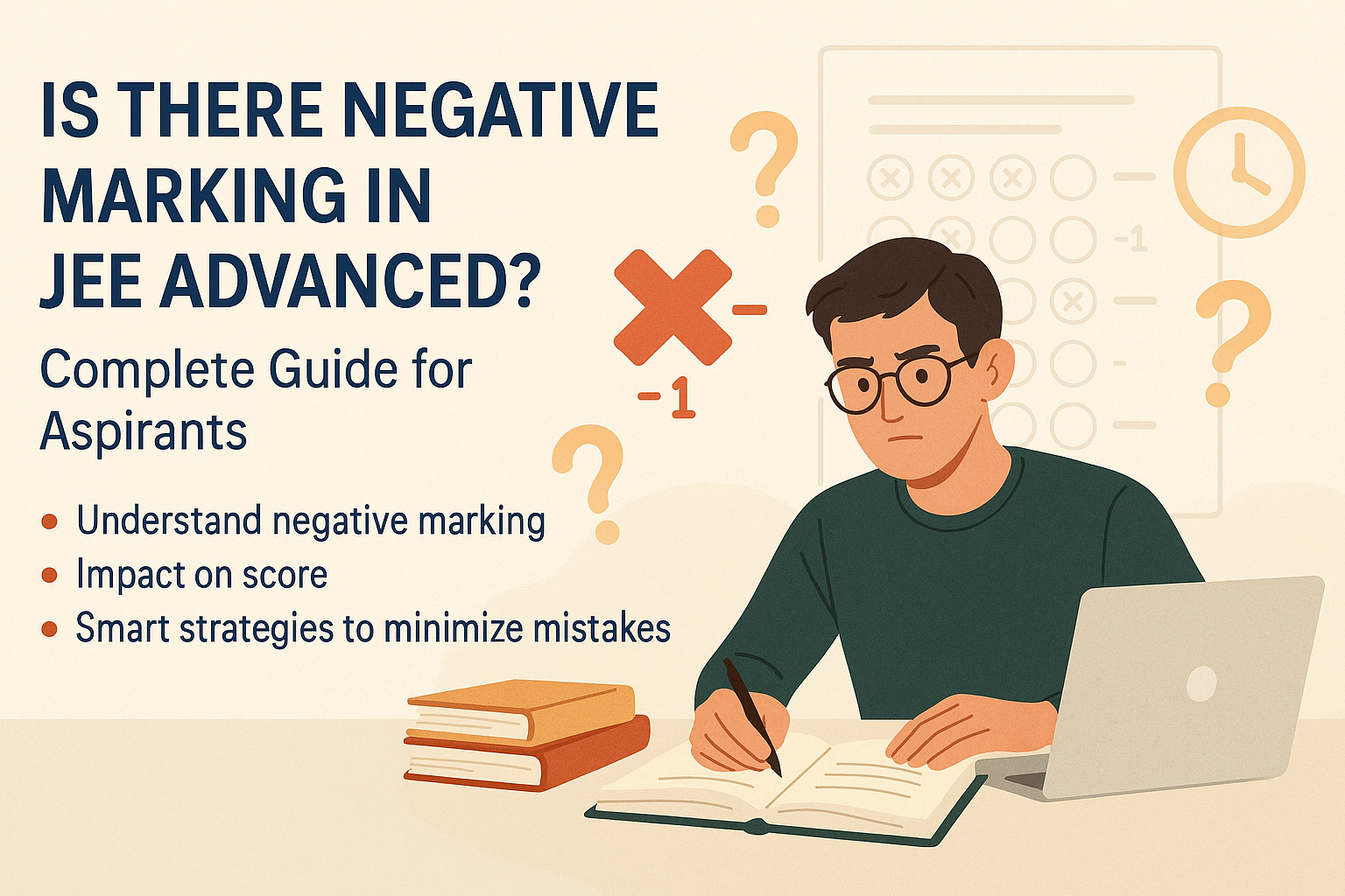 Is There Negative Marking in JEE Advanced? Complete Guide for Aspirants