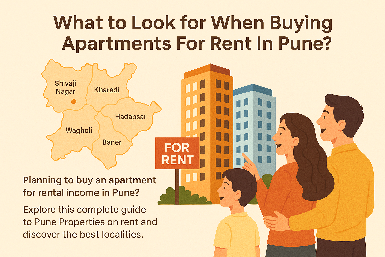 What to Look for When Buying Apartments For Rent In Pune?