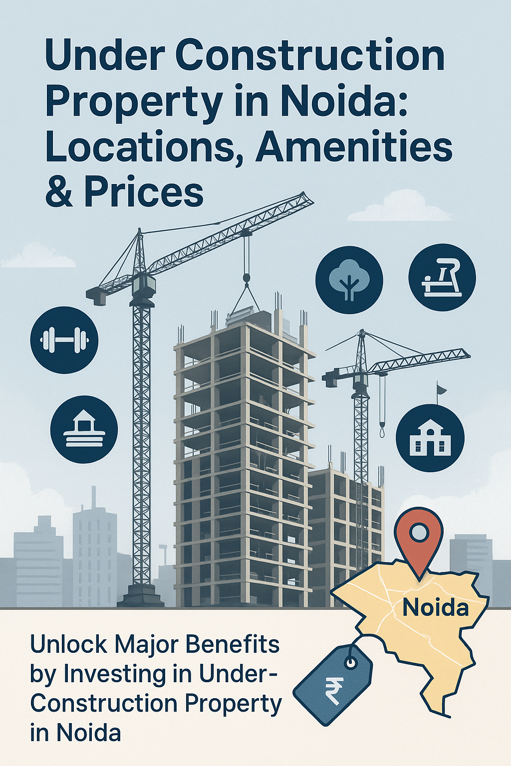 Under Construction Property in Noida: Locations, Amenities & Prices