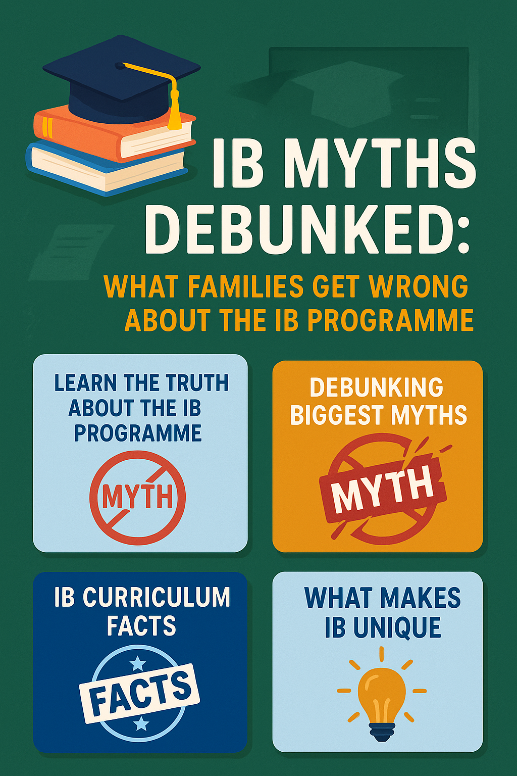 IB Myths Debunked: What Families Get Wrong About the IB Programme