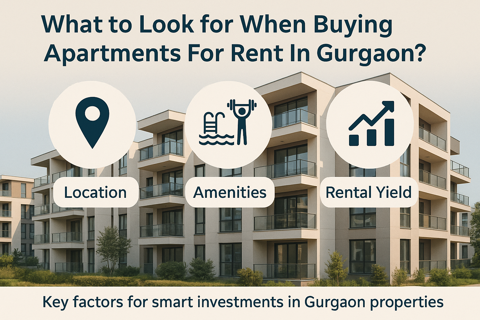 What to Look for When Buying Apartments For Rent In Gurgaon?