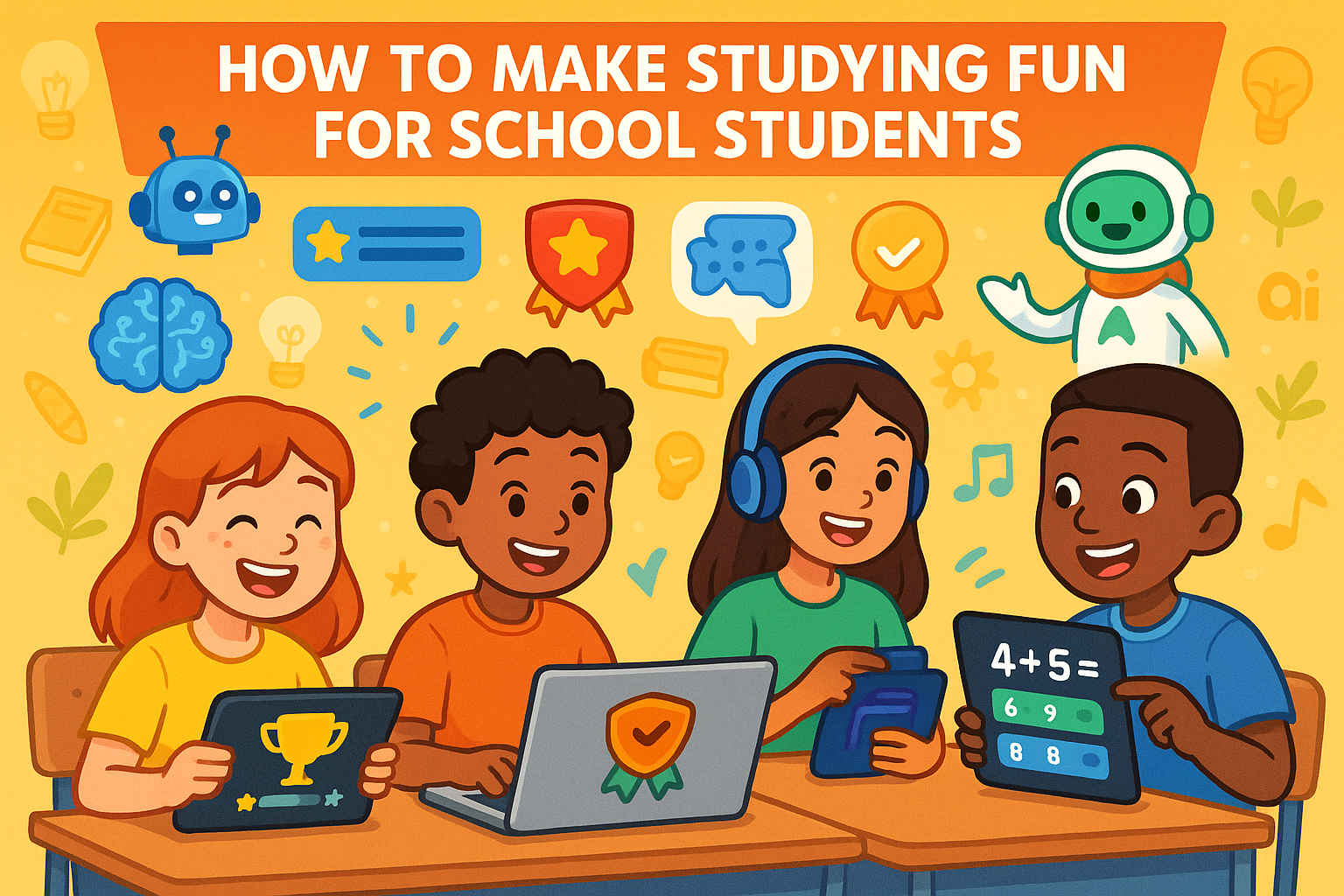 How to Make Studying Fun for School Students