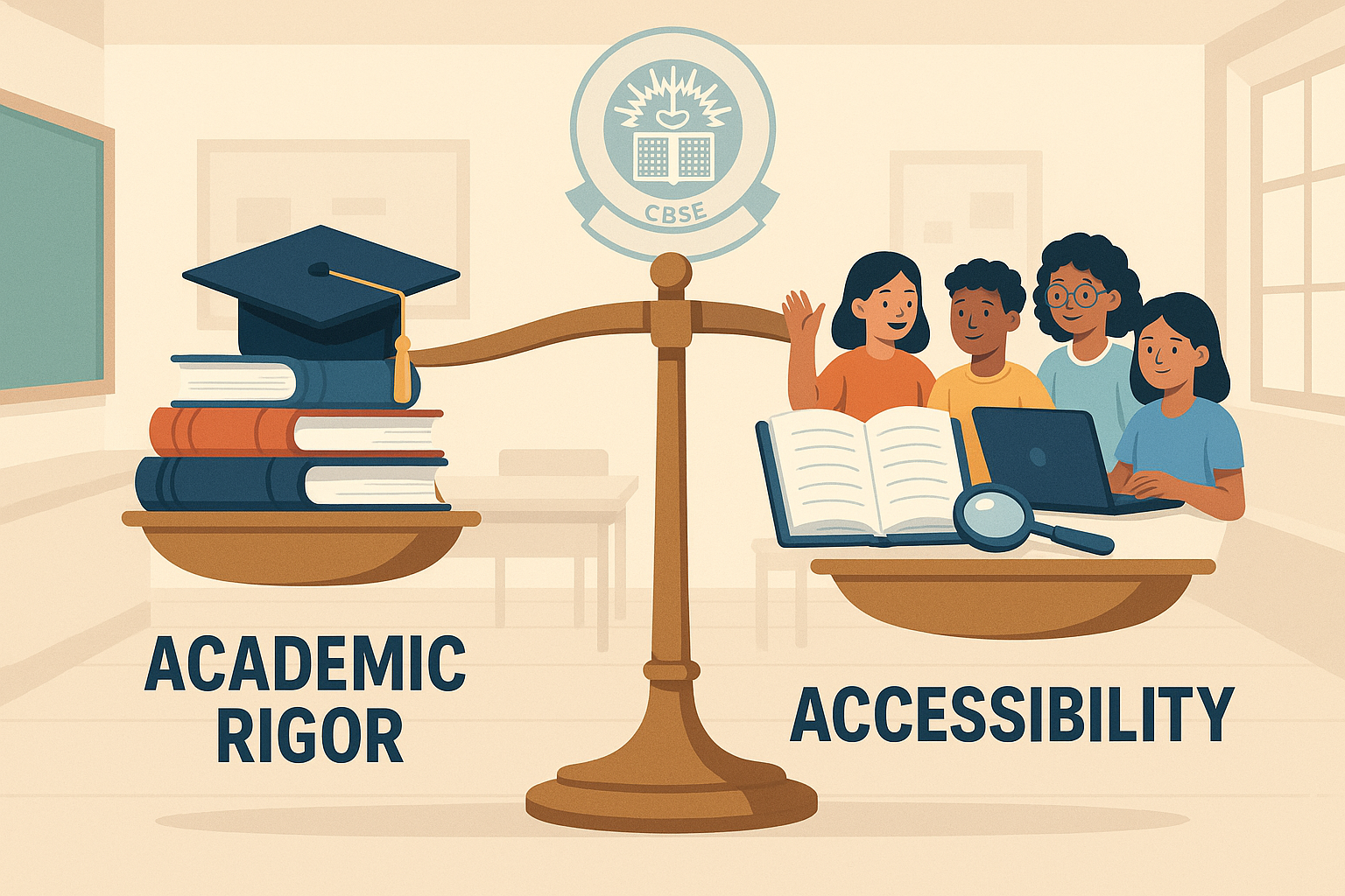 How CBSE Balances Academic Rigor and Accessibility