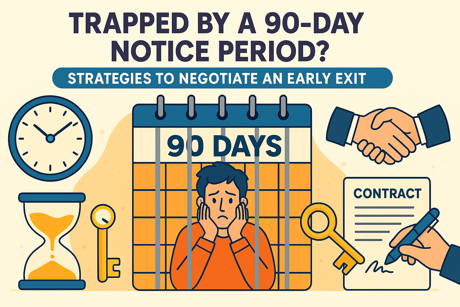 Trapped by a 90-Day Notice Period? Strategies to Negotiate an Early Exit