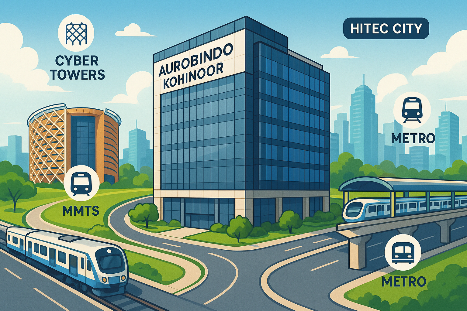 Why HITEC City Connectivity Makes Aurobindo Kohinoor the Strategic Choice