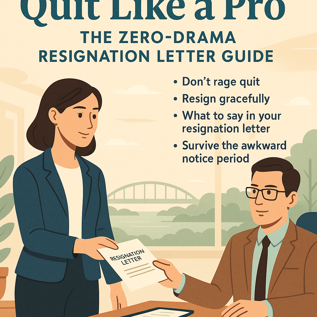 Quit Like a Pro: The Zero-Drama Resignation Letter Guide
