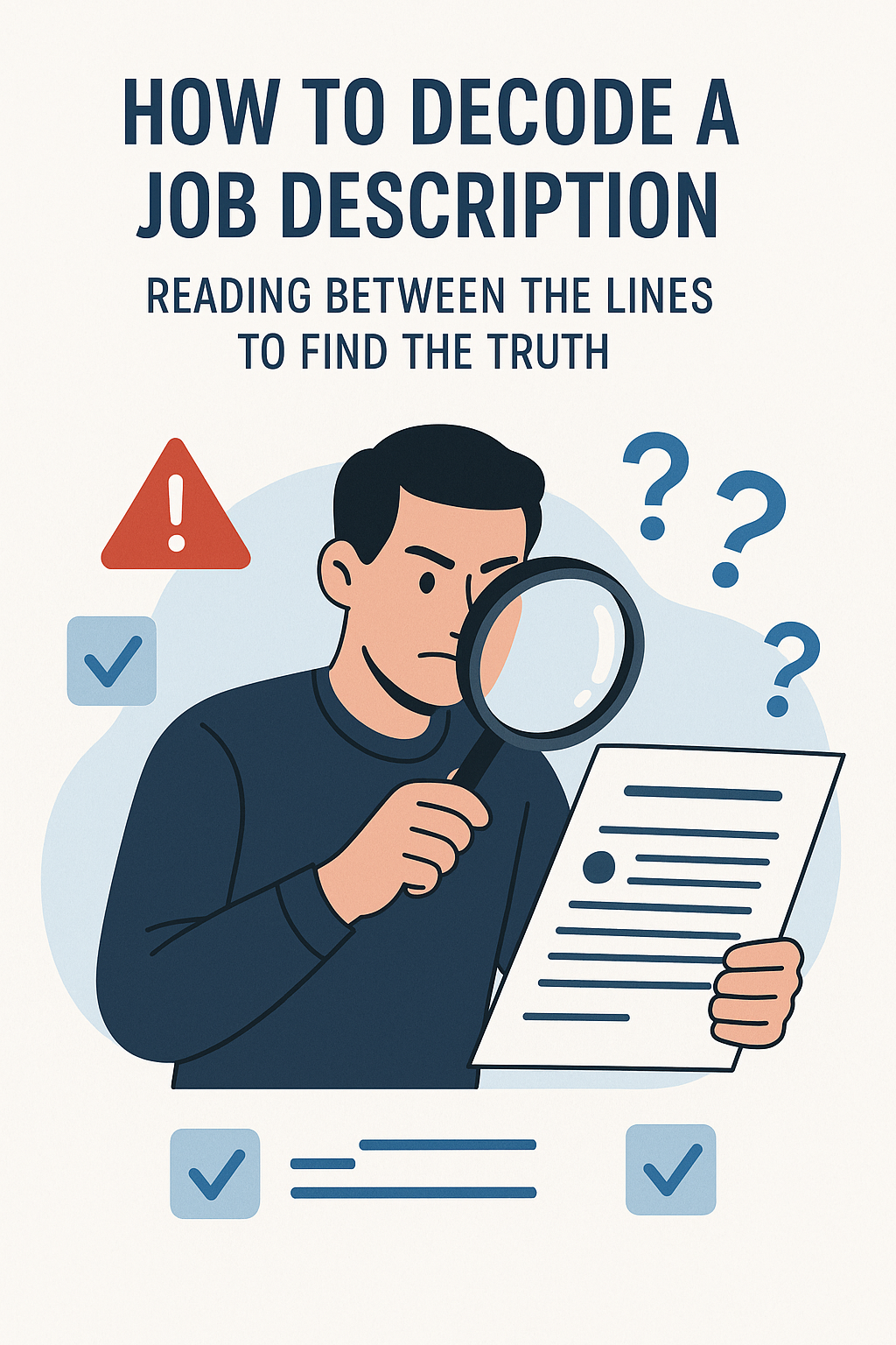 How to Decode a Job Description: Reading Between the Lines to Find the Truth